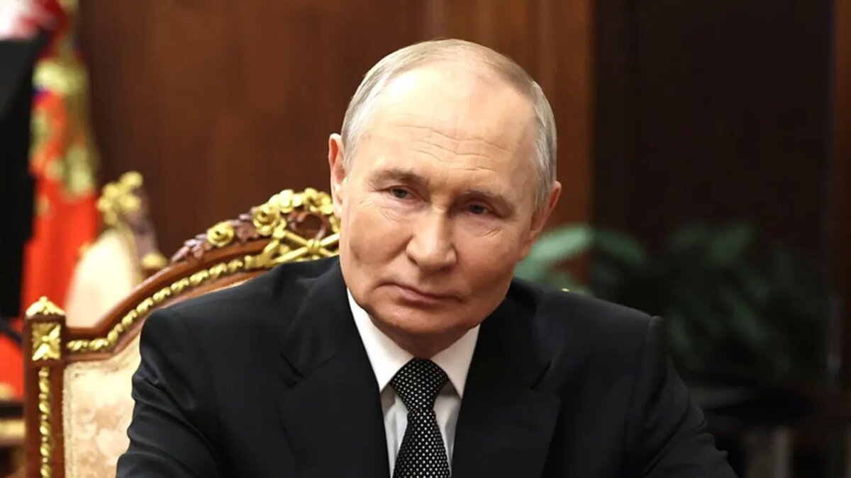    Президент РФ Владимир Владимирович Путин.