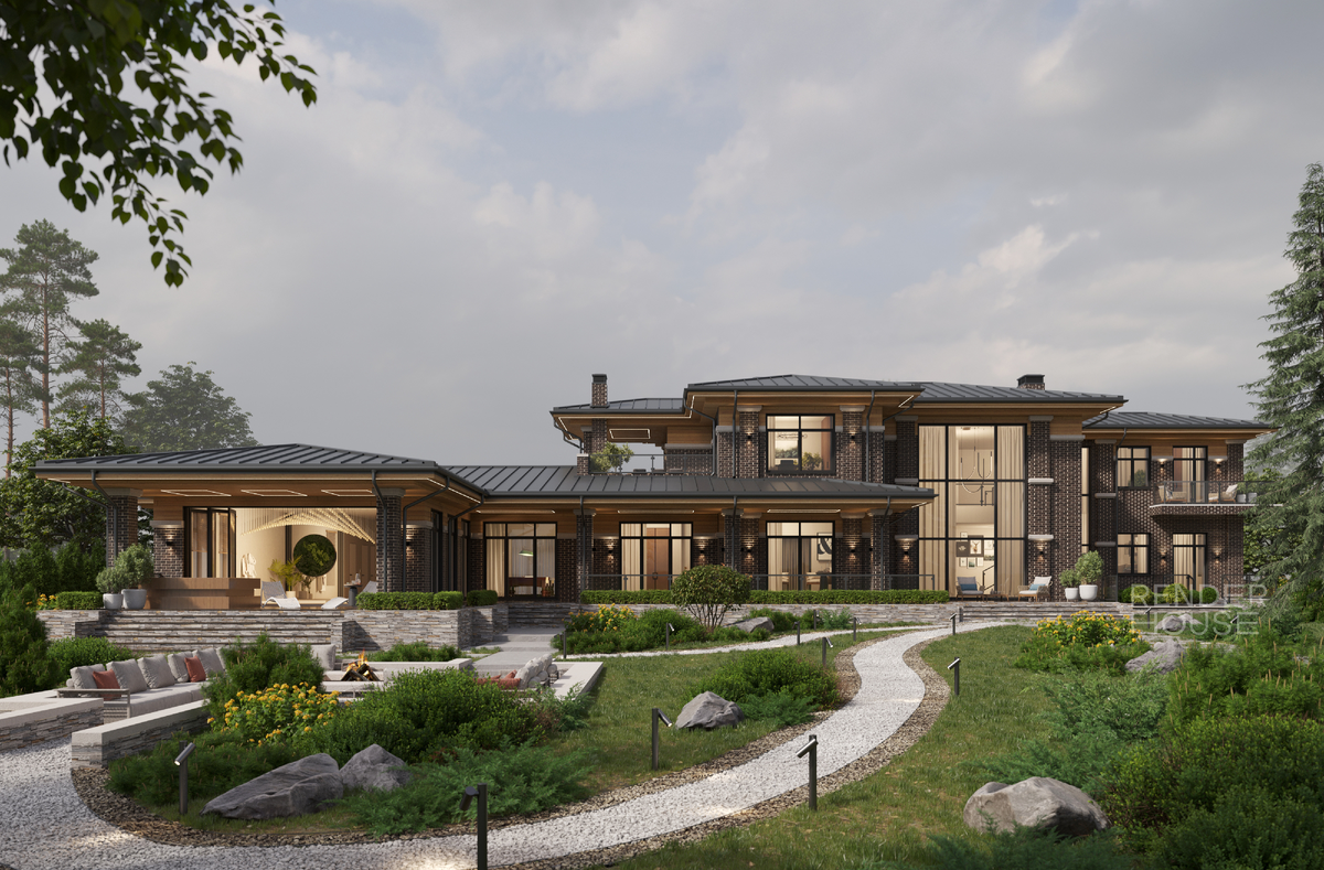 Проект ШЕЛЕСТОВО, Render House