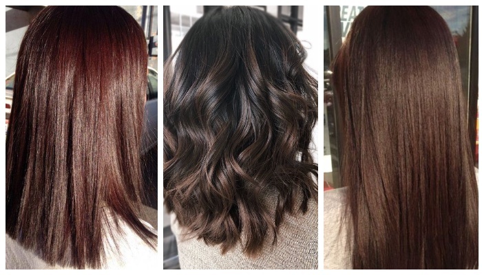 Самые роскошные цвета для темных волос