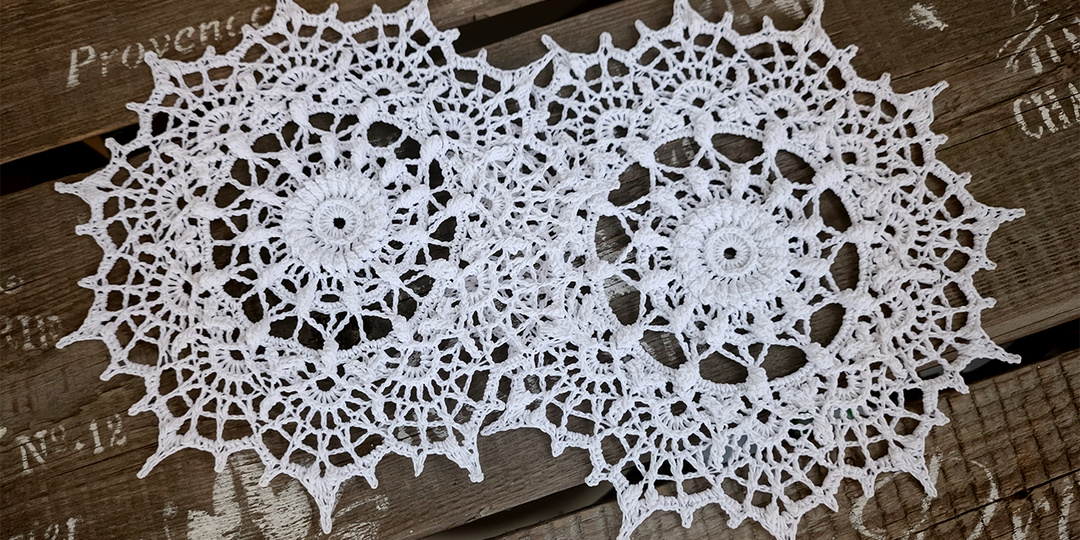 СНЕЖИНКА 2 - рельефное вязание крючком - СХЕМА и подробное ВИДЕО!