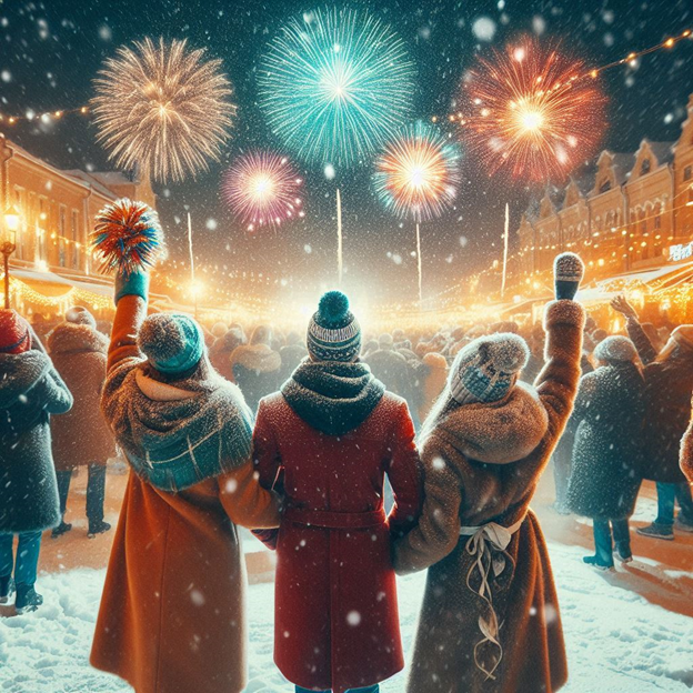 Новогодние гуляния