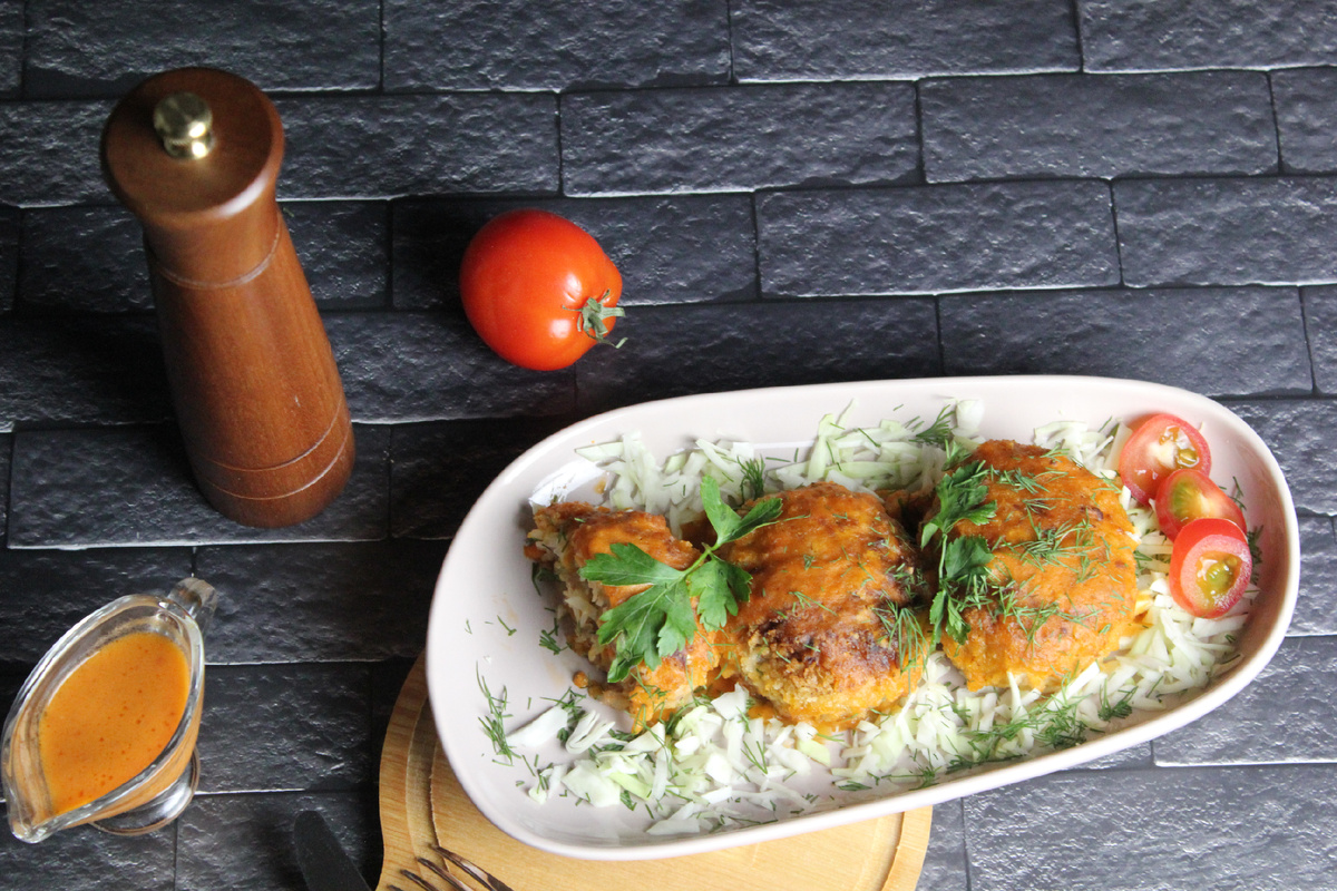 Вкуснейшие мясо капустные котлеты