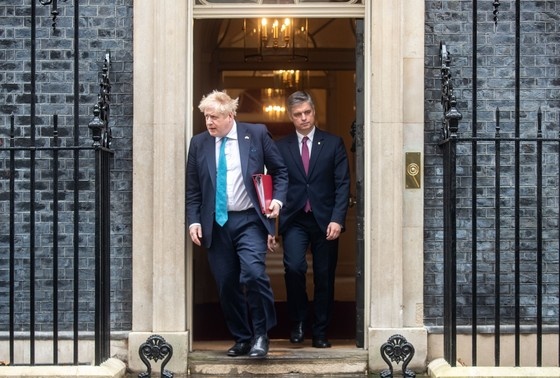    Вадим Пристайко и Борис Джонсон