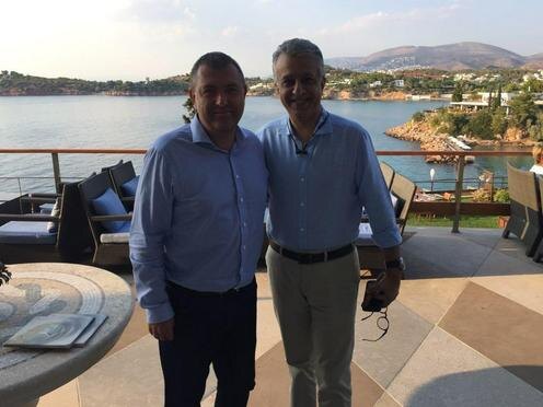 Алишер Аминов и шейх Салман аль-Халифа. Фото из архива Алишера Аминова