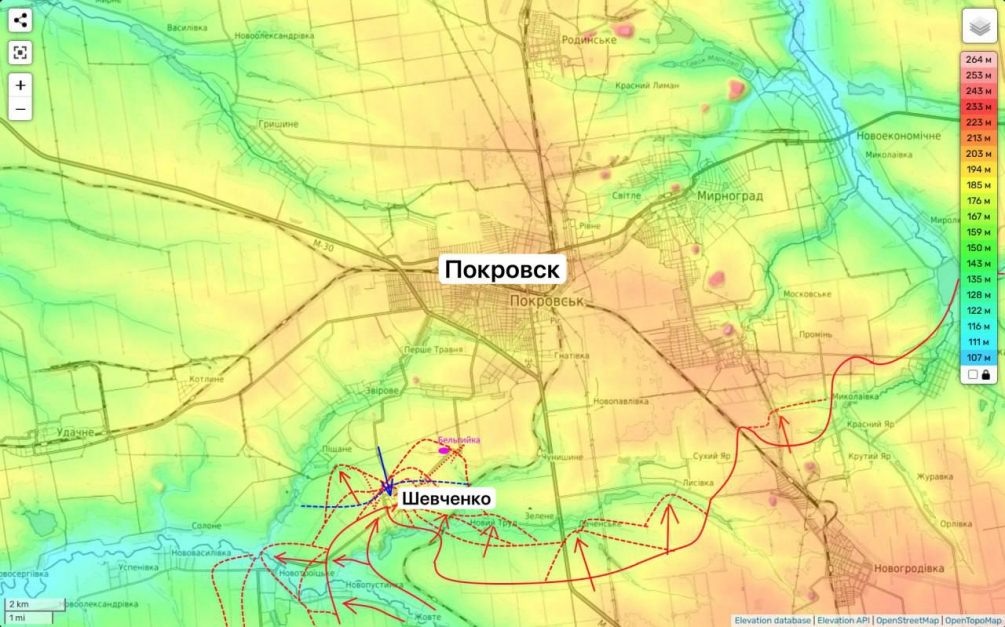    Обстановка на Покровском направлении. Телеграм-канал Юрия Подоляки.
