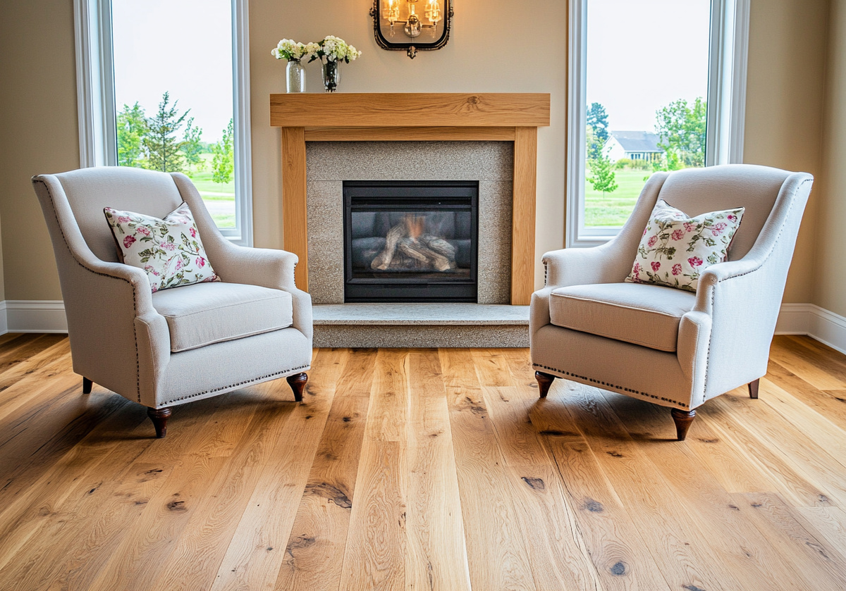 Настил пола из шпунта