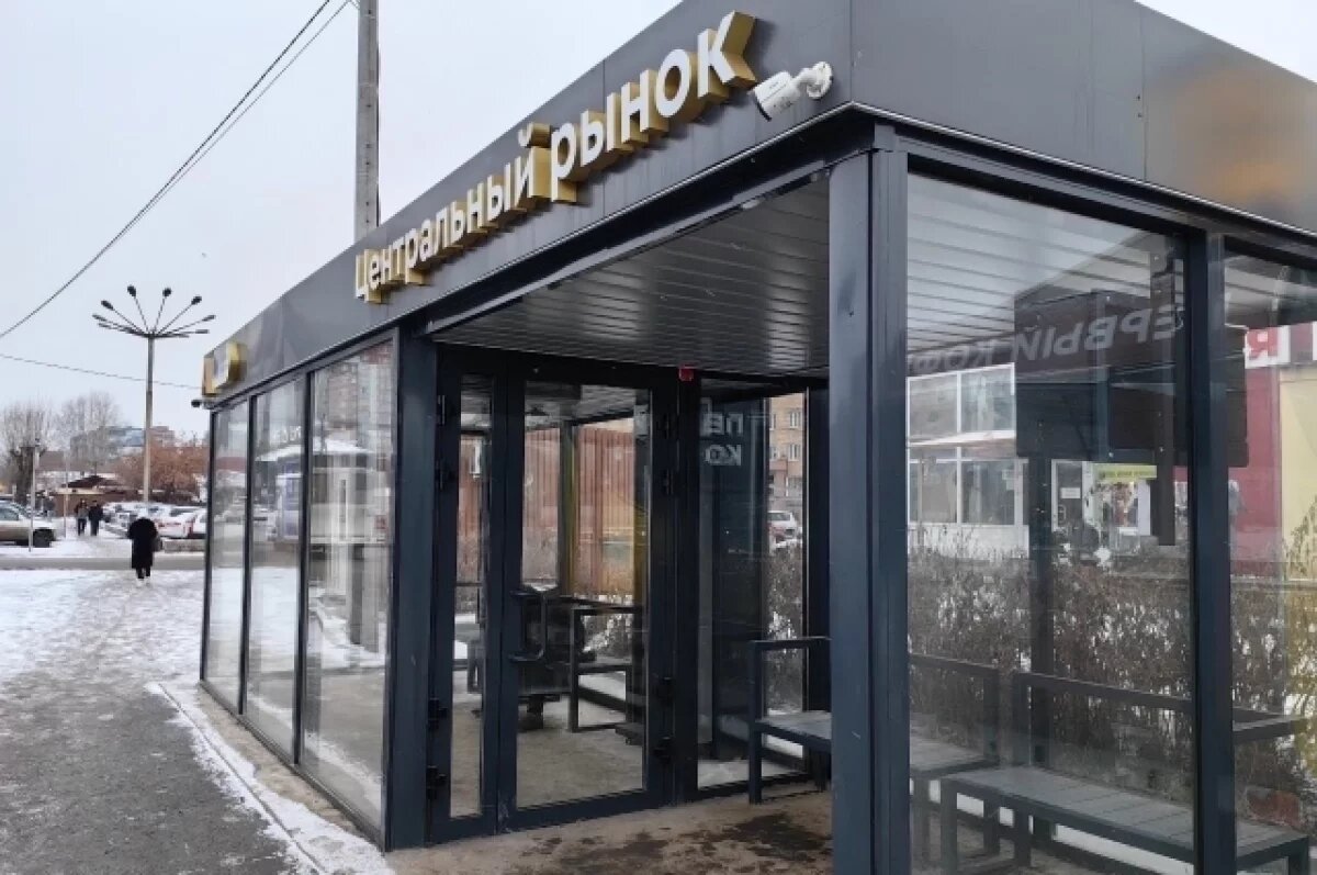    Тёплые остановки в Красноярске будут закрывать на ночь