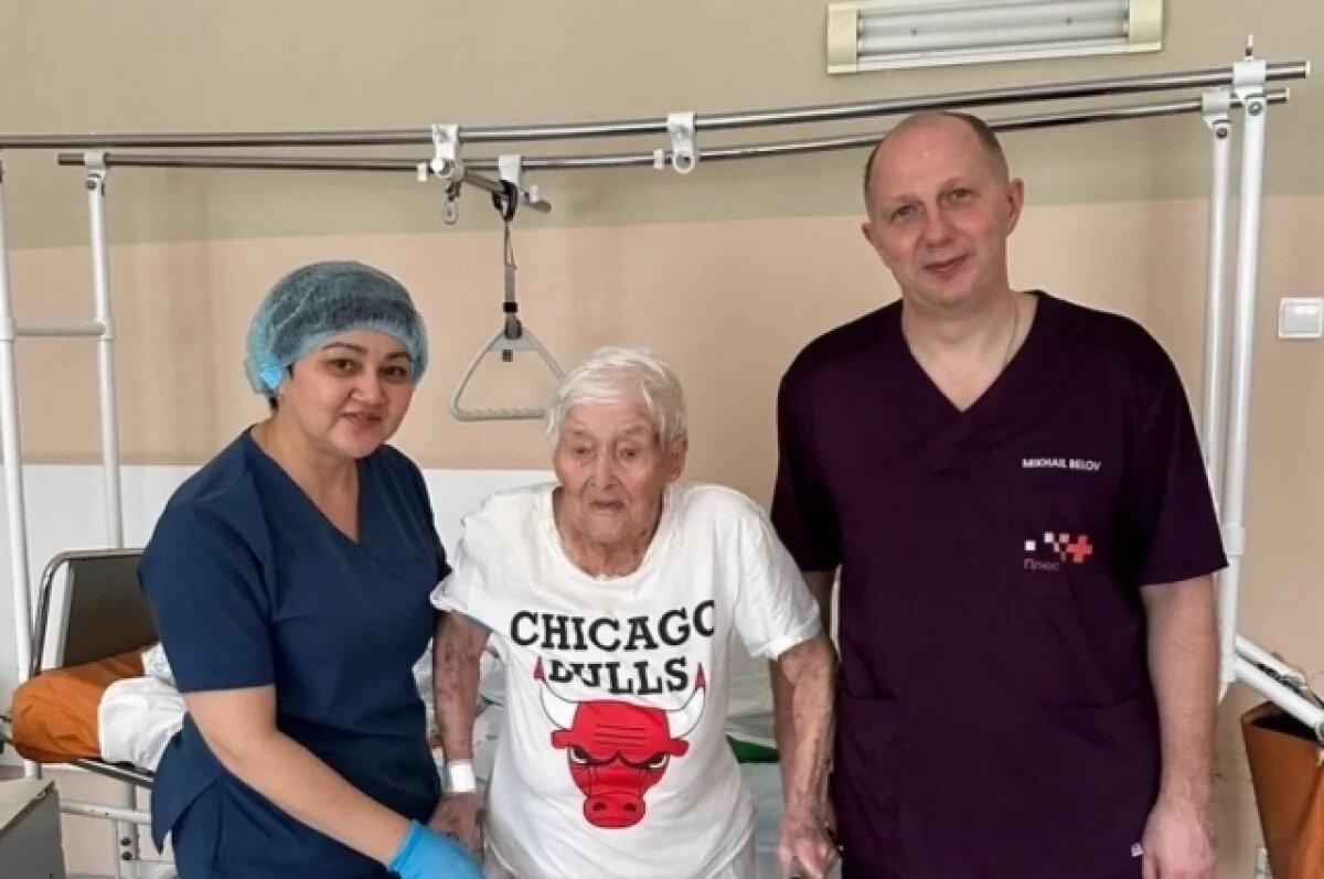    В Ярославле врачи провели операцию 102-летней пациентке