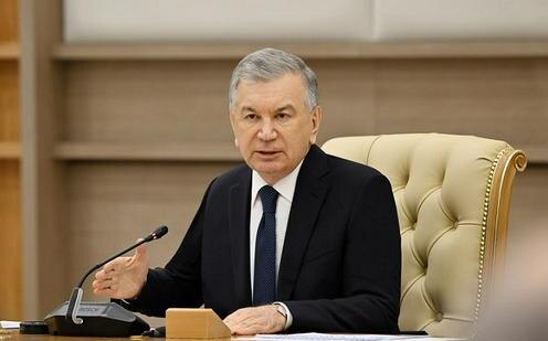 Шавкат Мирзиёев. Фото пресс-службы президента Узбекистана