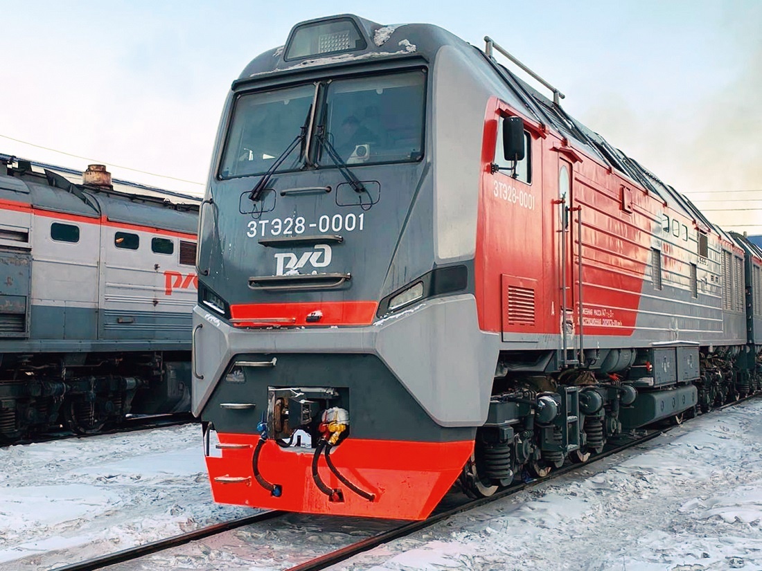 Магистральный грузовой тепловоз 3ТЭ28