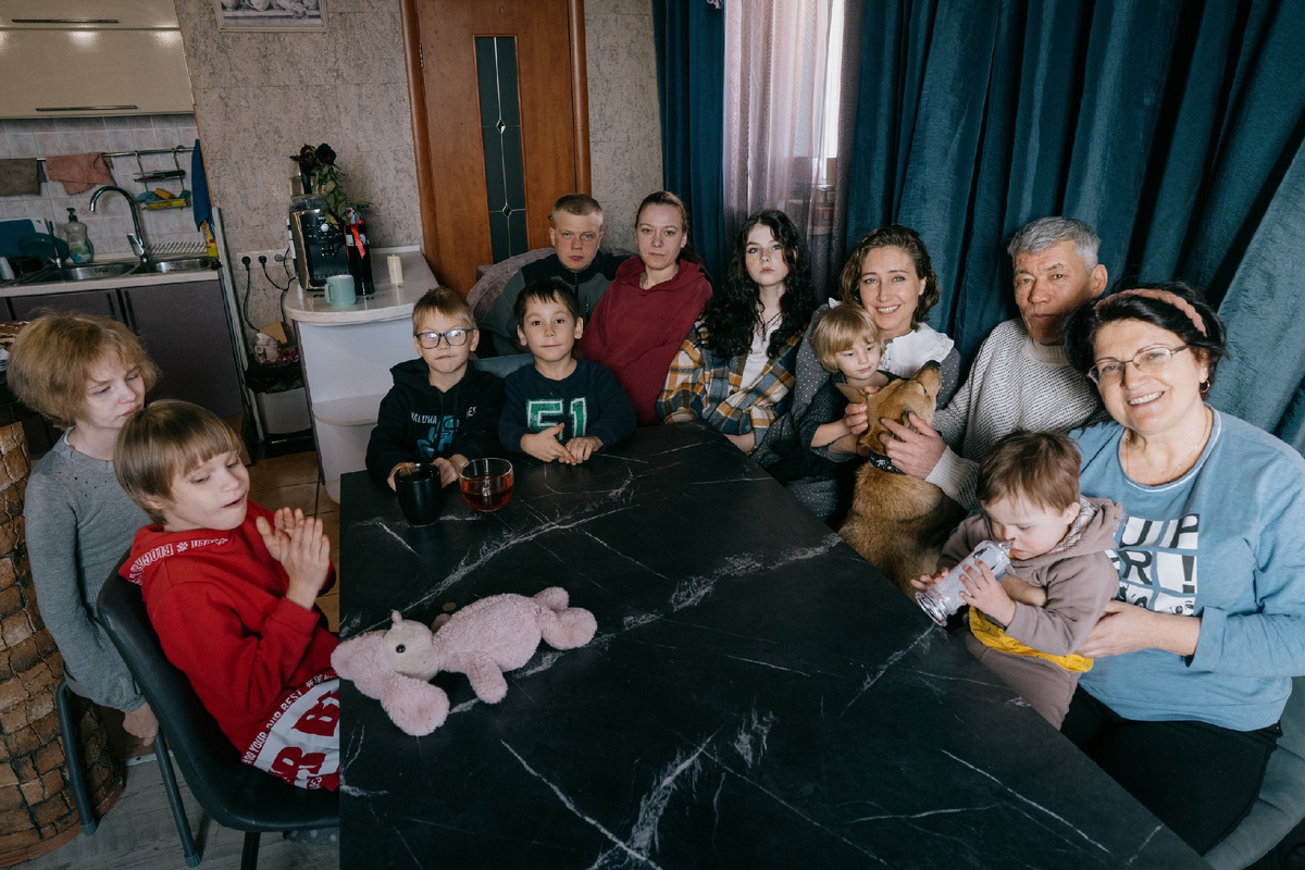 Вся семья Олеси