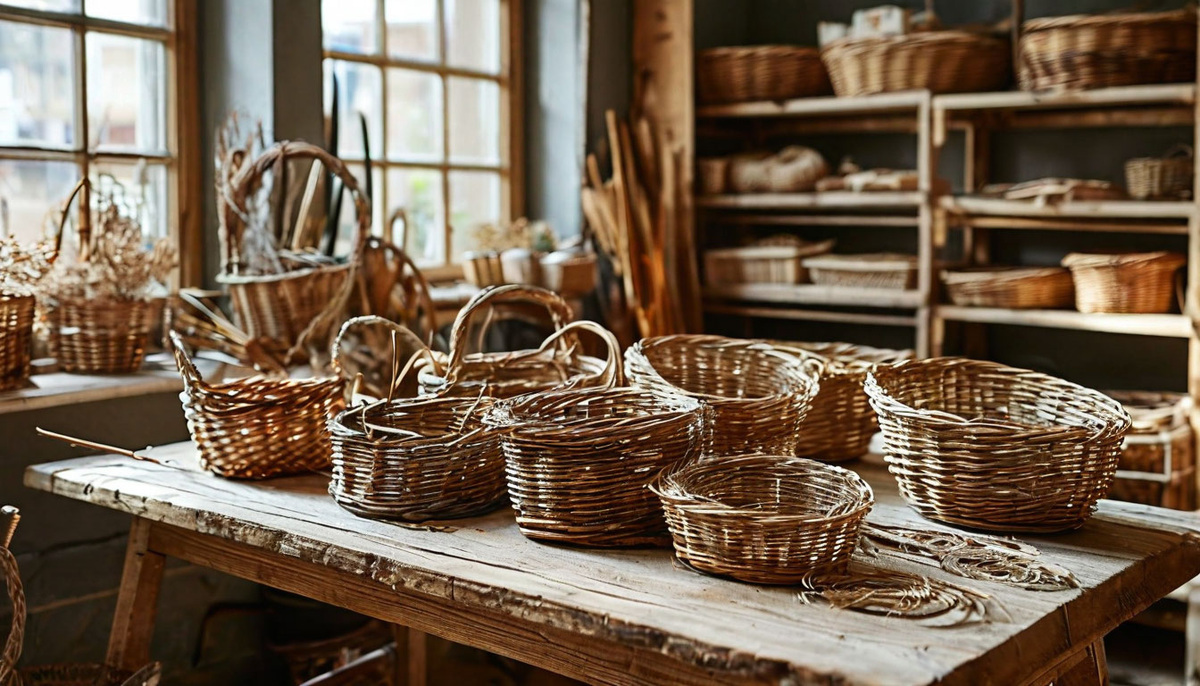 Творческие идеи для плетения из лозы