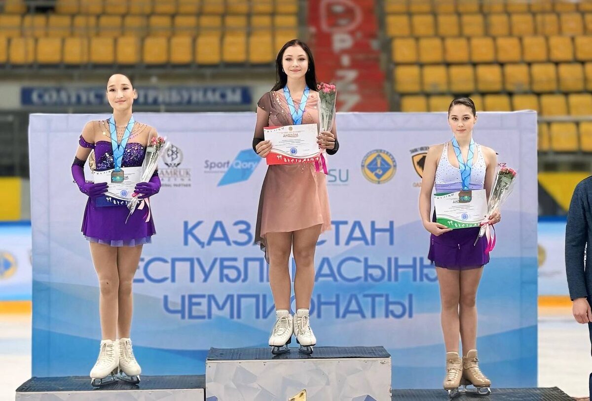 Самоделкина - на вершине чемпионата Казахстана.