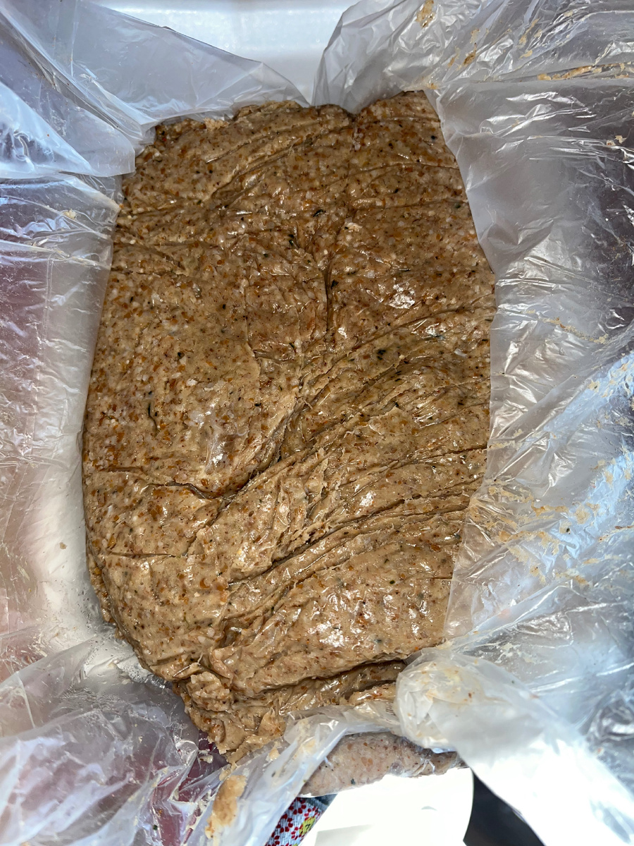 Так выглядит готовый фарш.