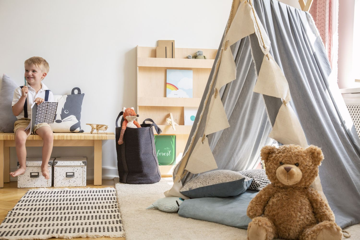 Сохраняем место для игр с маленьким ребенком