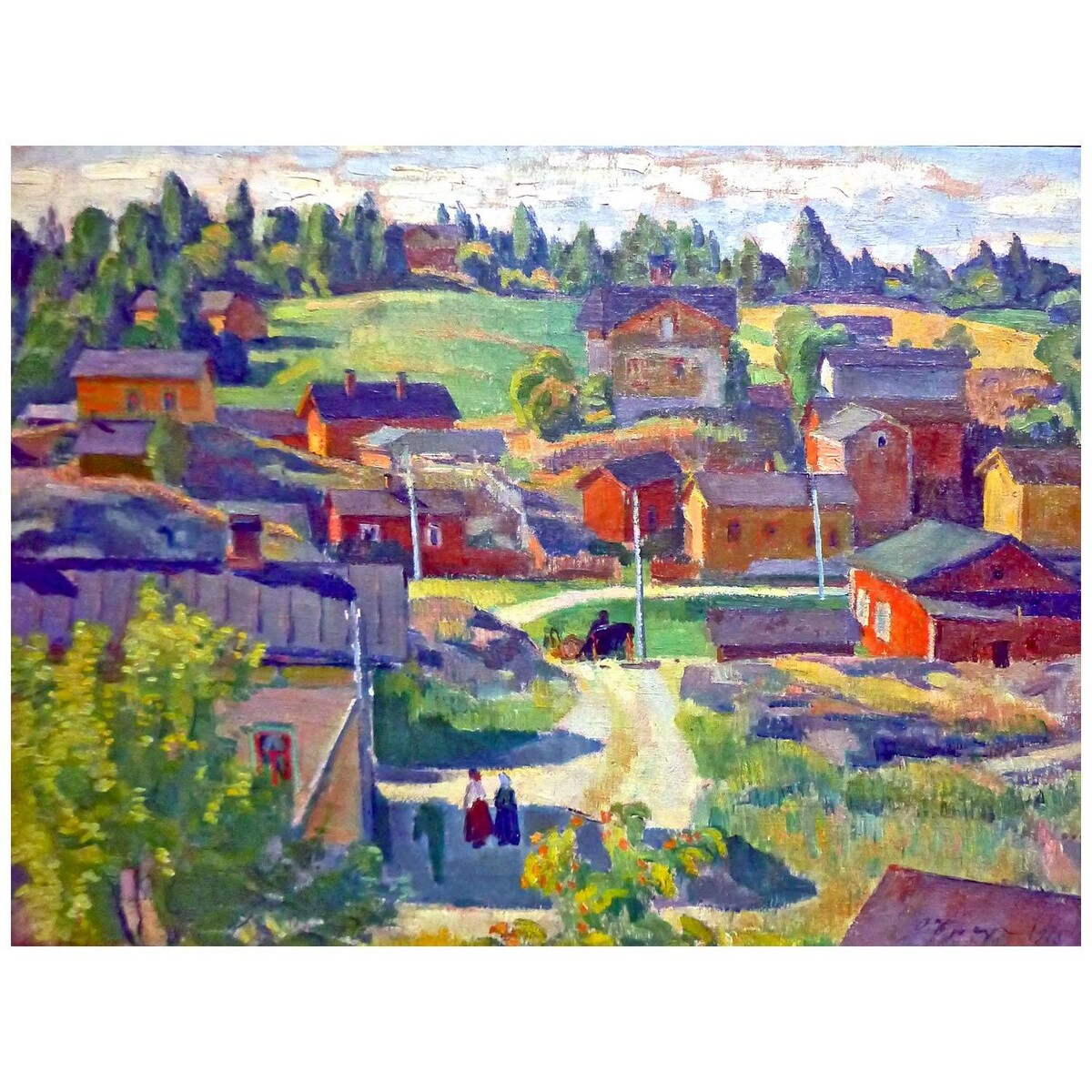 Осип Браз. Парголово. 1915. ЕМИИ Екатеринбург