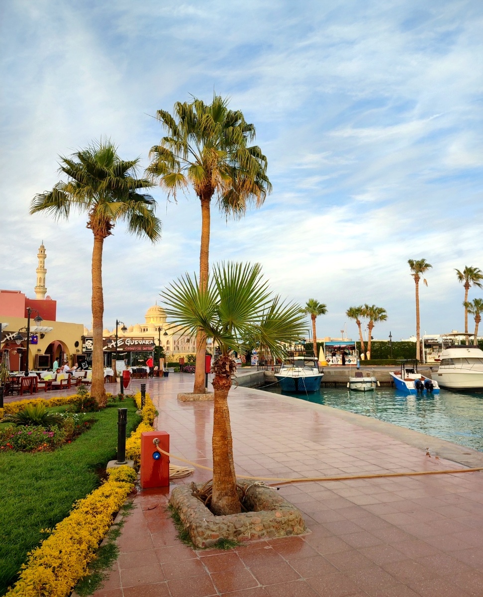 Марина в Хургаде любимое место отдыха 