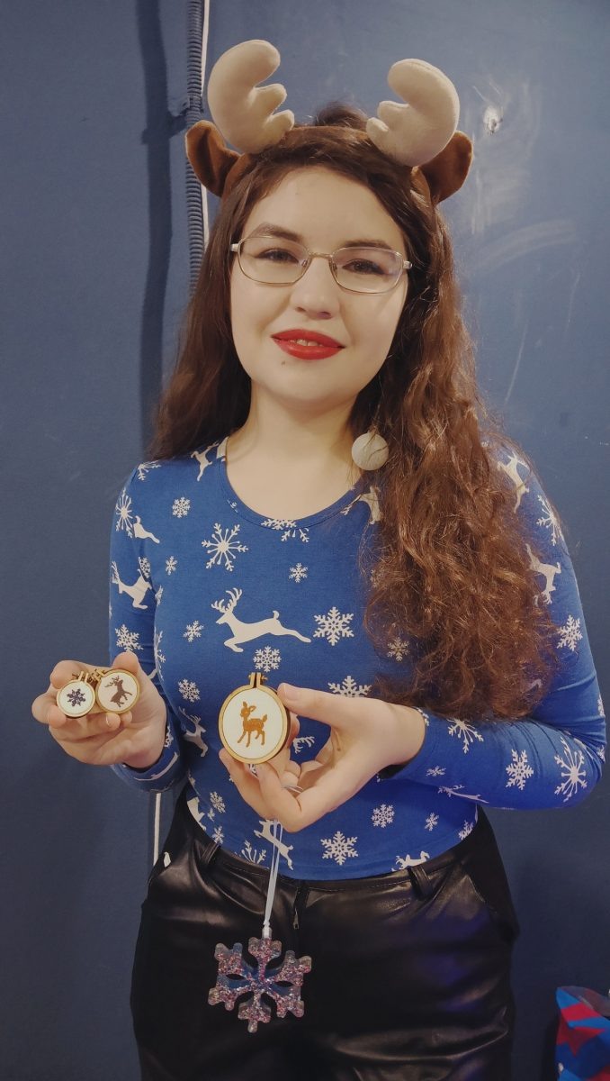    У Марии Федотовой много идей к Новому году