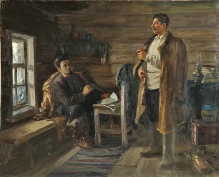 Сталин в Туруханской ссылке