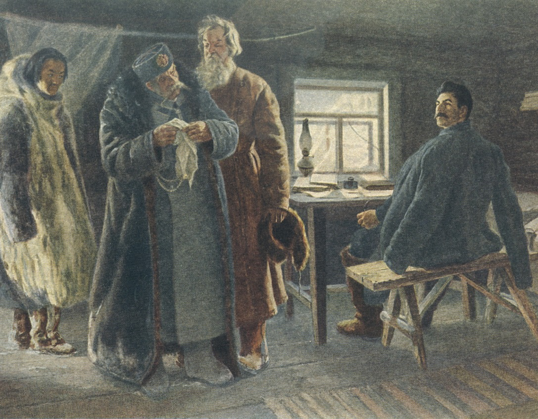 Сталин в Туруханской ссылке