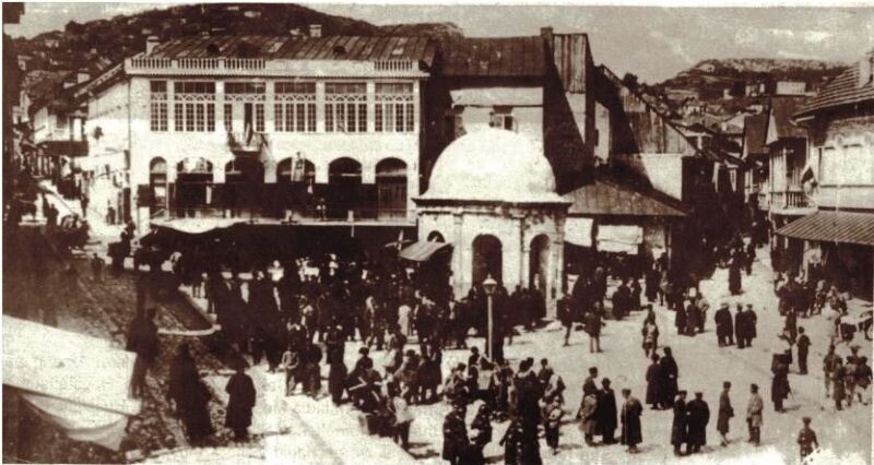 Центральная площадь армянского Шуши