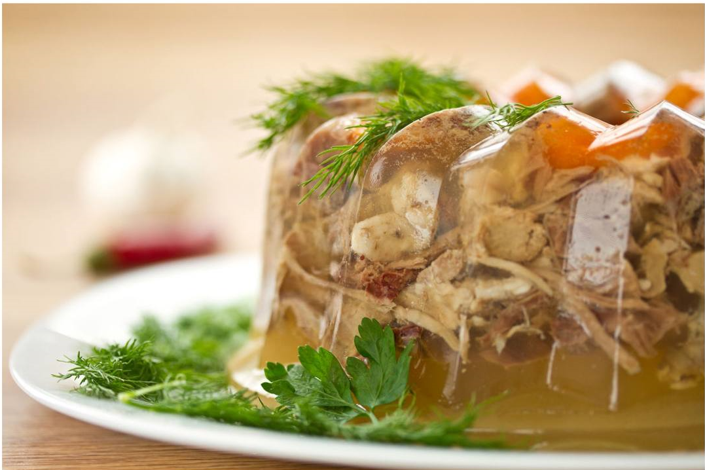 Новогодний холодец против похмелья