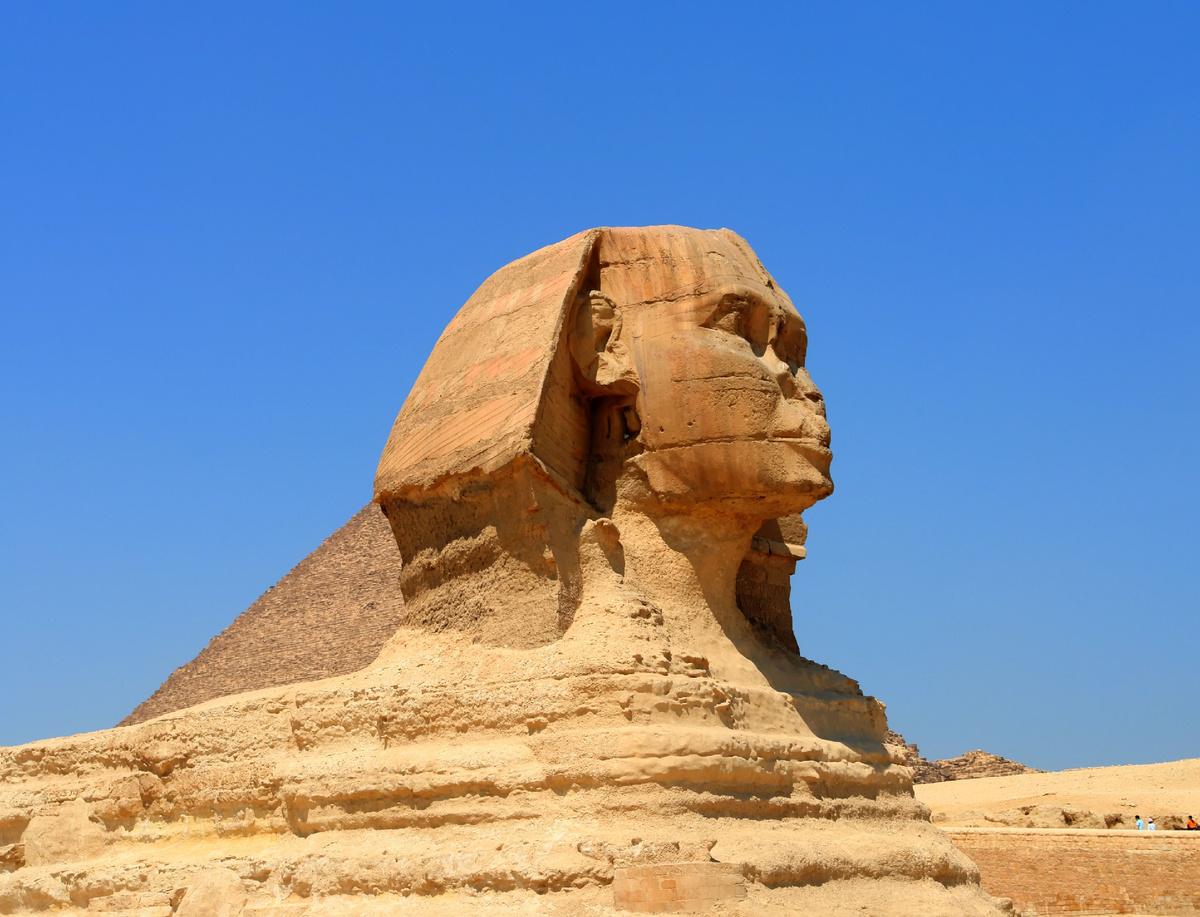 Сфинкс изначально имел другой облик? (Фото: pic.rutubelist.ru).