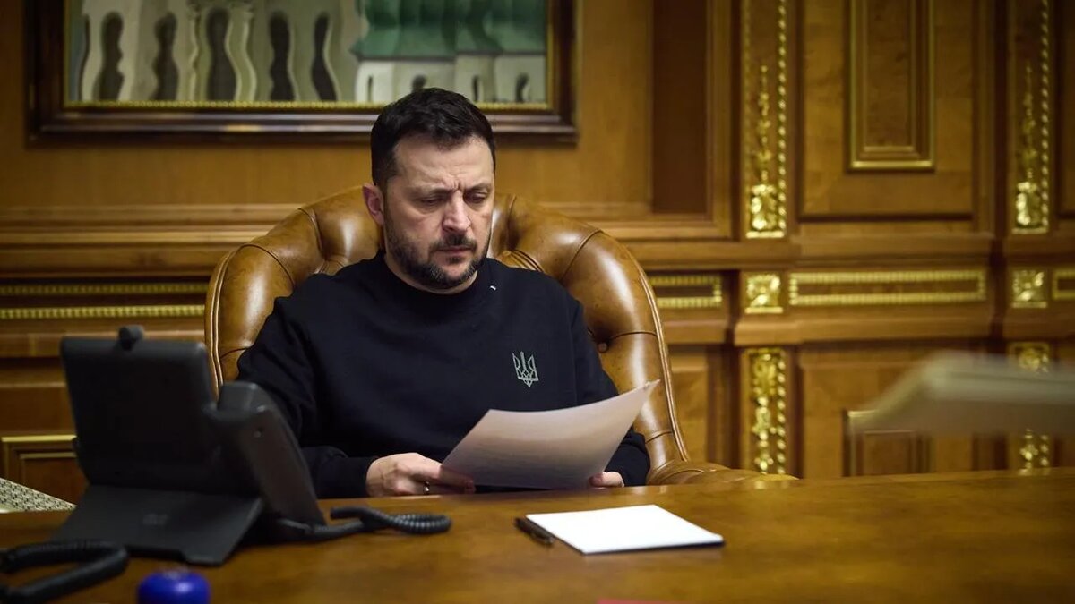    Президент Украины Владимир Зеленский.