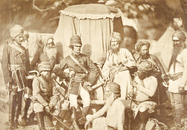 Британский коллониальный полк "Лошадь Ходсона" (из свободных источников)