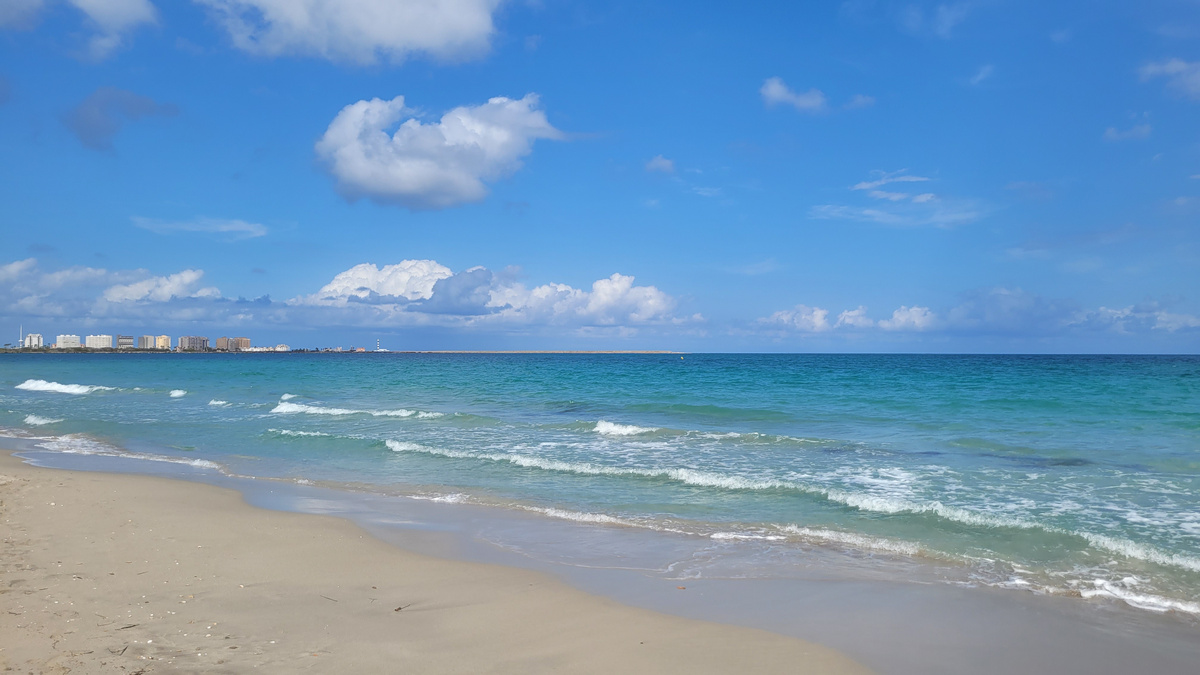 Ла Манга. Средиземное море. Фото автора.