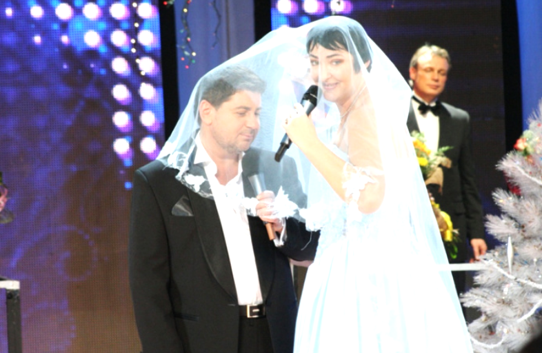 на фото Лолита и Александр Цекало