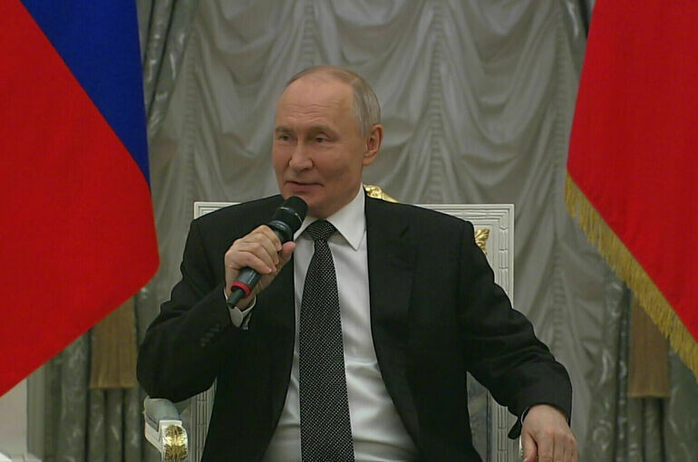   Кадр из видео kremlin.ru