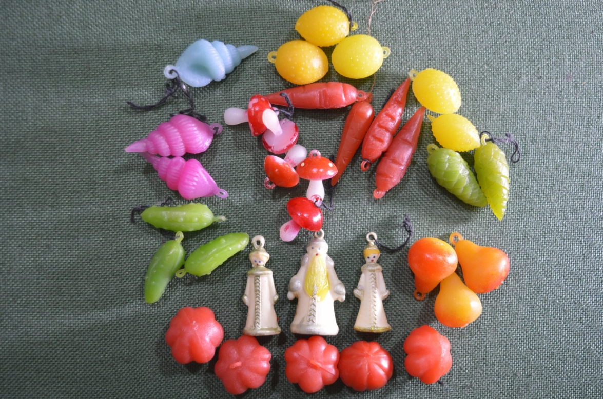 Игрушки для елки-малютки