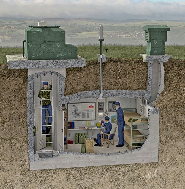 вариант военного бункера рисунок I-net