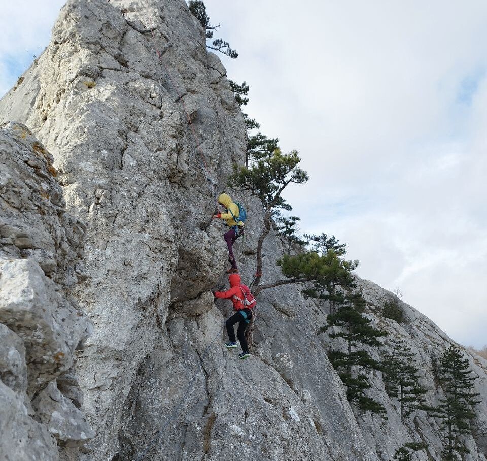Ключевой участок маршрута "Сюрприз"