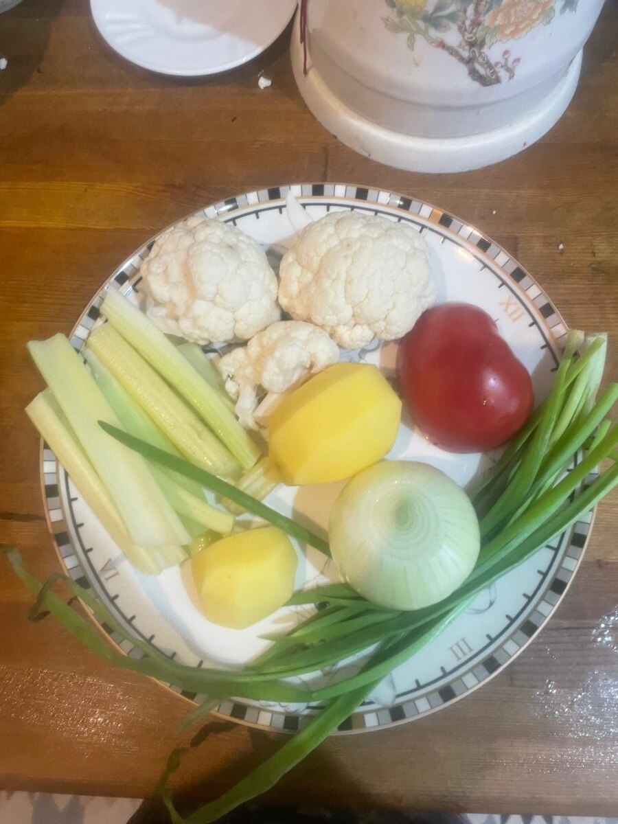 Состав супа.