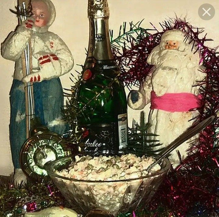 Оливье на новый год