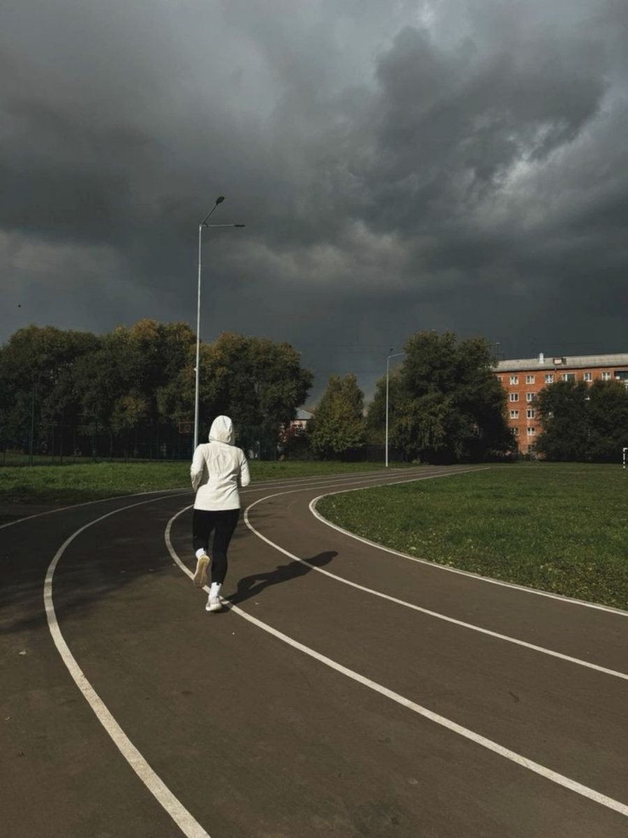 Бег (коллаж автора)