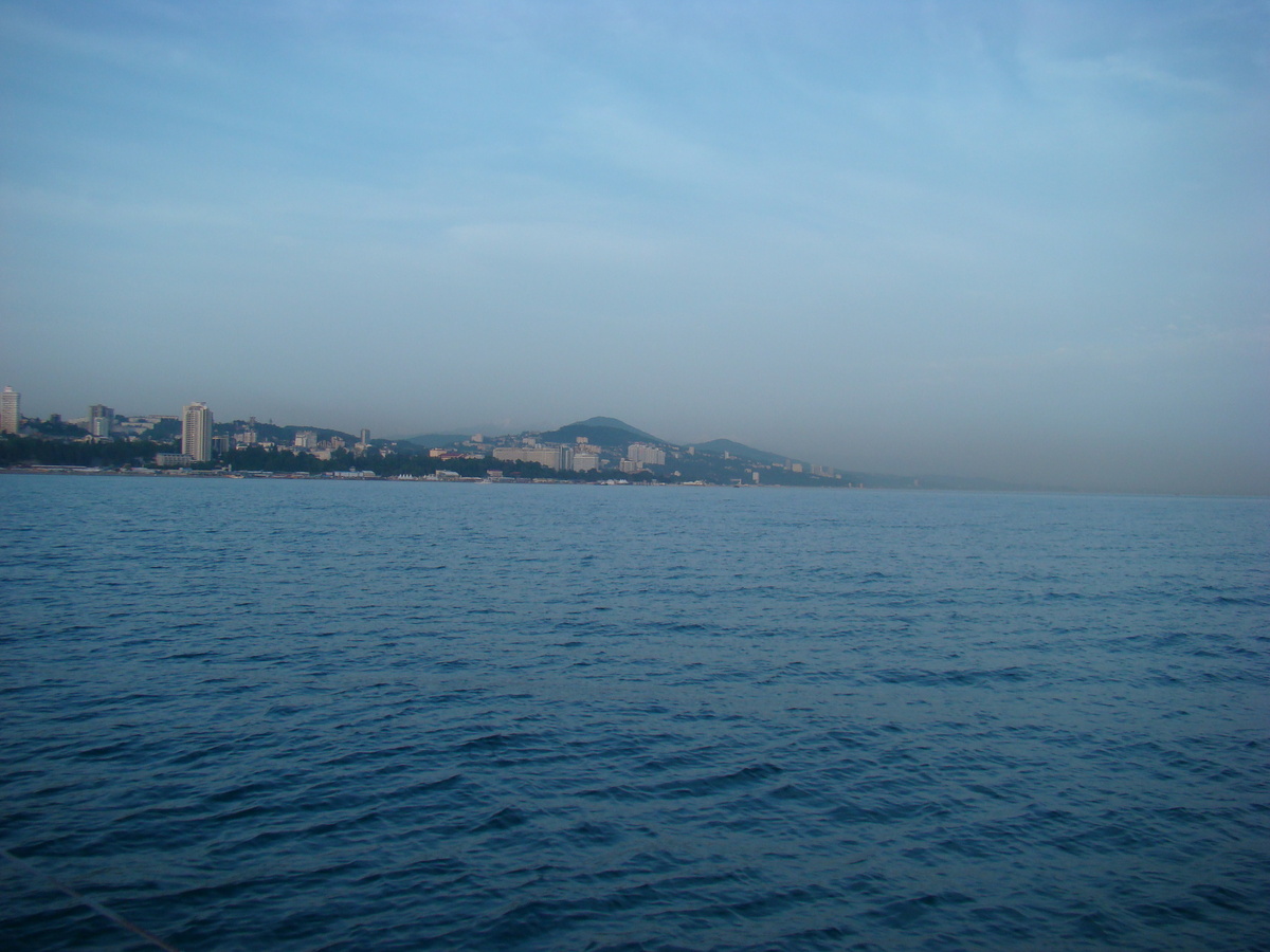 Сочи со стороны моря. фото автора