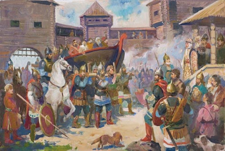 Приезд послов от князя Мала