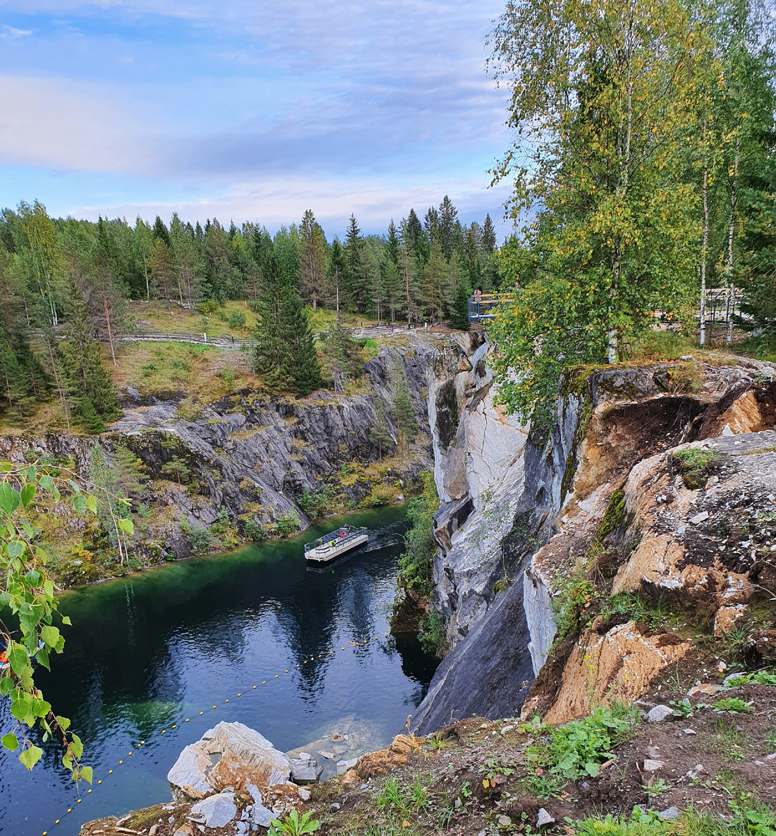 Пейзажи горного парка "Рускаеала".