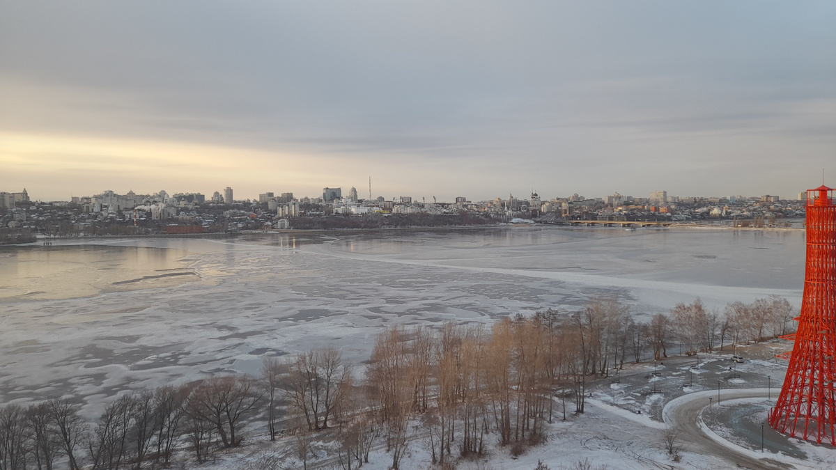 А это воскресный день, уже пасмурно