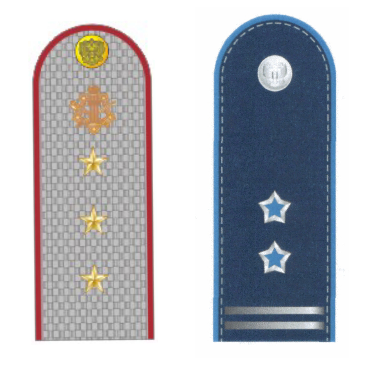 Погон старшего прапорщика и референта ГГС 2 класса