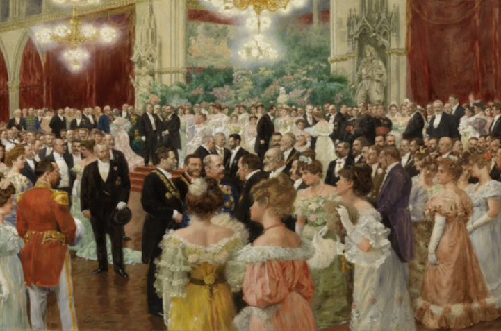 Бал при электричестве. Вена.