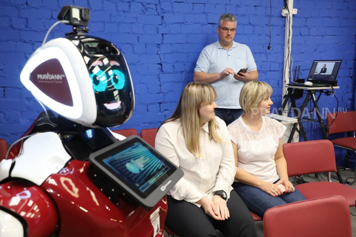    Робота-журналиста Виктора Медиа собирали в Перми