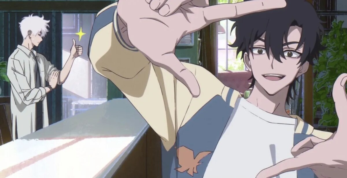 Кадр из дунхуа «Агент времени»   📷