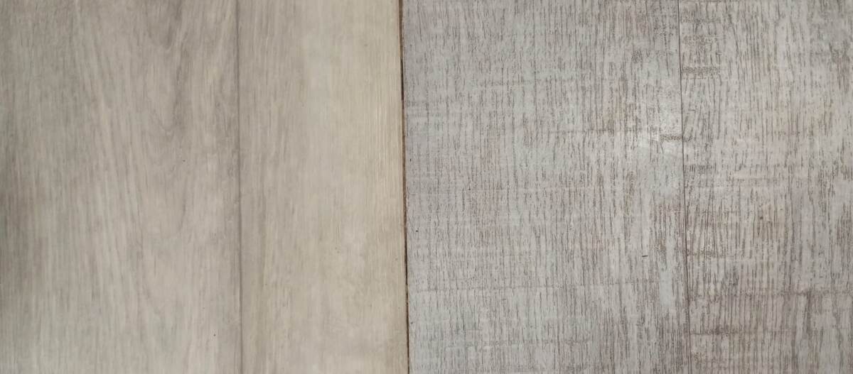 Фото 2. Сопоставление линолеума и ПВХ плитки