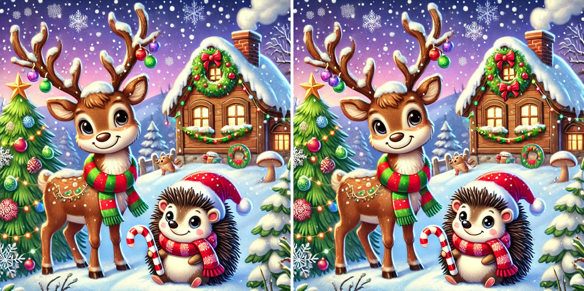 Сможете найти все 9 отличий за минуту? Попробуйте прямо сейчас!