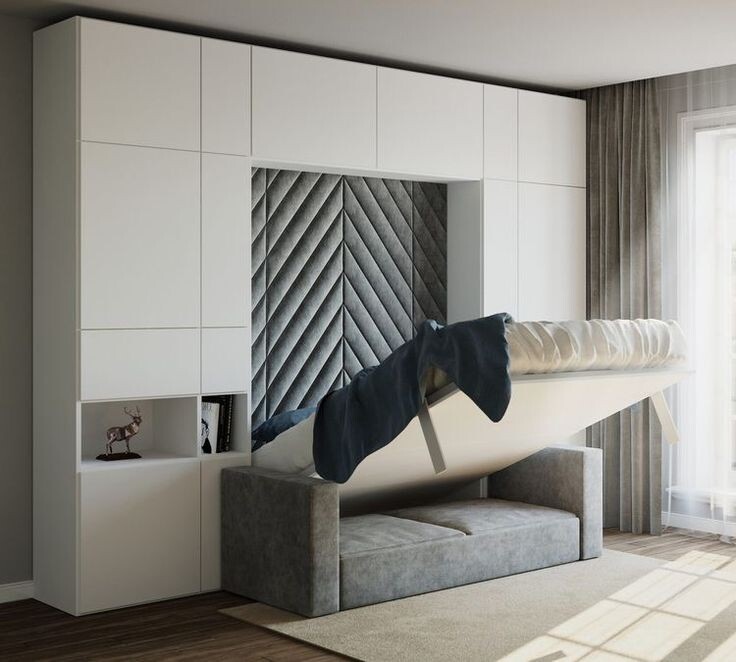 Шкафы-кровати снова становятся популярны