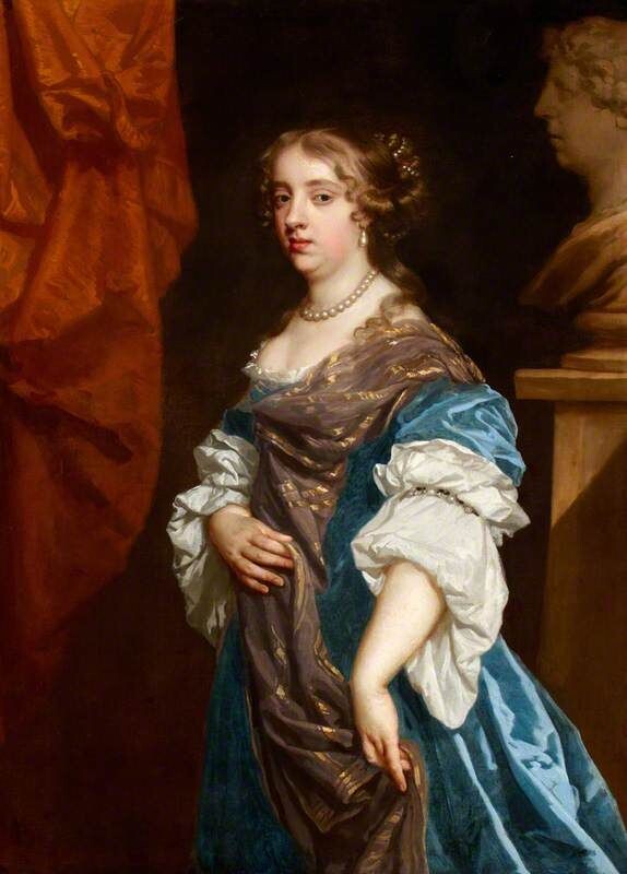 1665-1670 Lady Anna Maria Brudenell (1642–1702), Countess of Shrewsbury Sir Peter Lely. 10 января 1658 года вторично женился на леди Энн Мэри Браднелл] (1644—1702), дочери Роберта Браднелла, 2-го графа Кардигана. Дети от второго брака:
•	Чарльз Толбот, 12-й граф Шрусбери (1660—1718)
•	Джон Толбот (1664—1686). Погиб в поединке с Генри Фицроем, 1-м герцогом Графтоном (внебрачным сыном короля Англии Карла II).
Выдана замуж в 14 лет, родила первого выжившего ребёнка в 16.